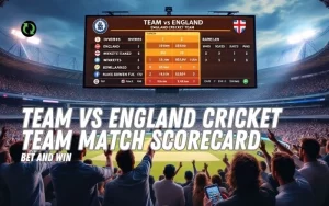 team vs england cricket team match scorecard