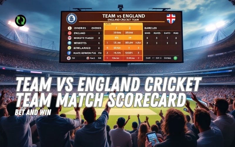 team vs england cricket team match scorecard